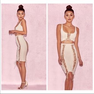 House of CB midi skirt